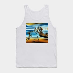 zombie apocalypse at sea Tank Top